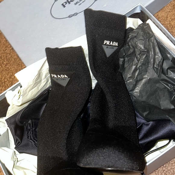 Prada angle boot for sale! Like new - Picture 3 of 7